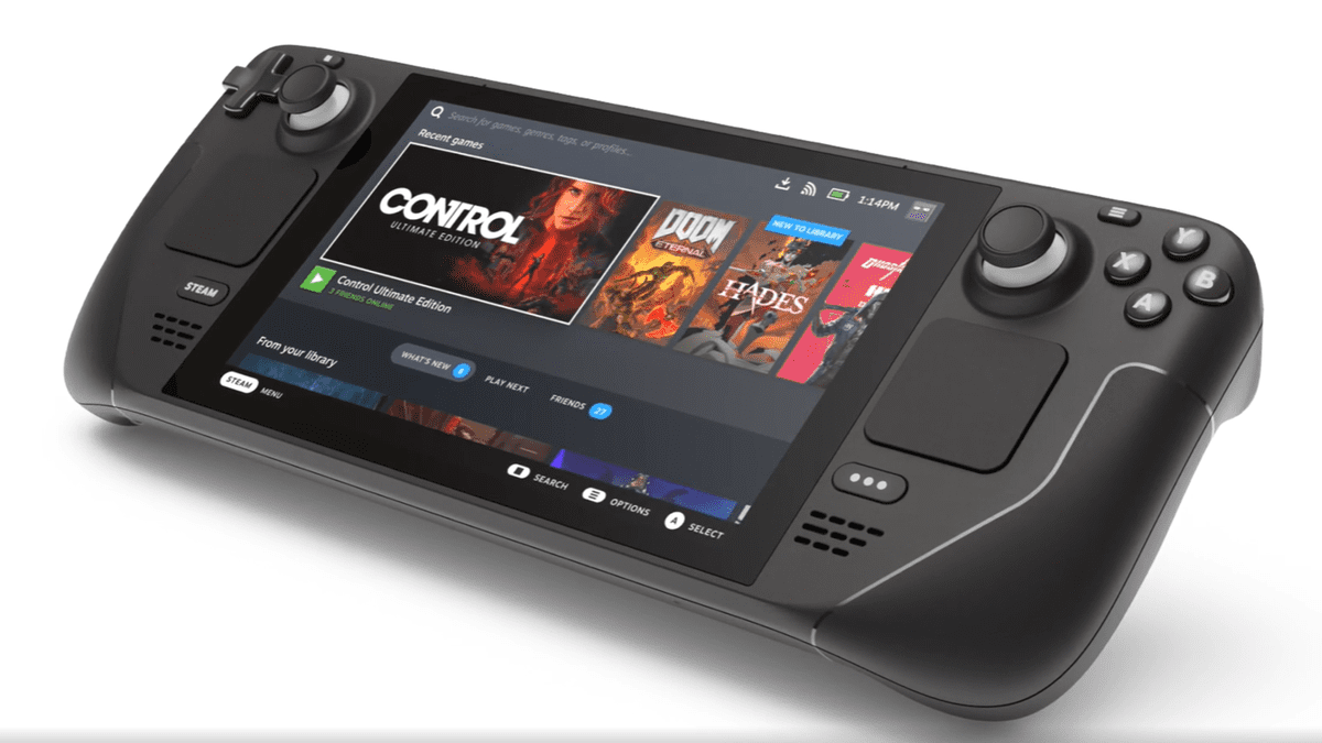 Steam Deck Ortaya Çıktı