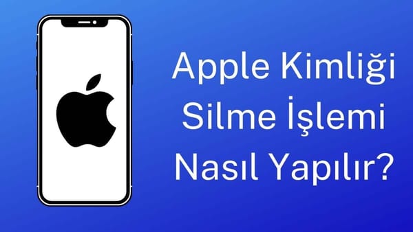 apple kimliği silme