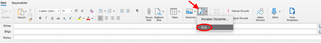 outlook-imza-ekle-düzenle