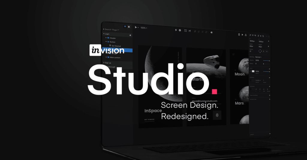 Web ve Mobil Tasarım Programları: InVision Studio