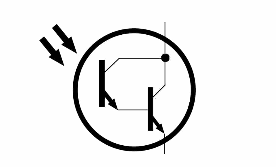 Darlington fototransistör