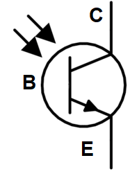 Fototransistör sembolü