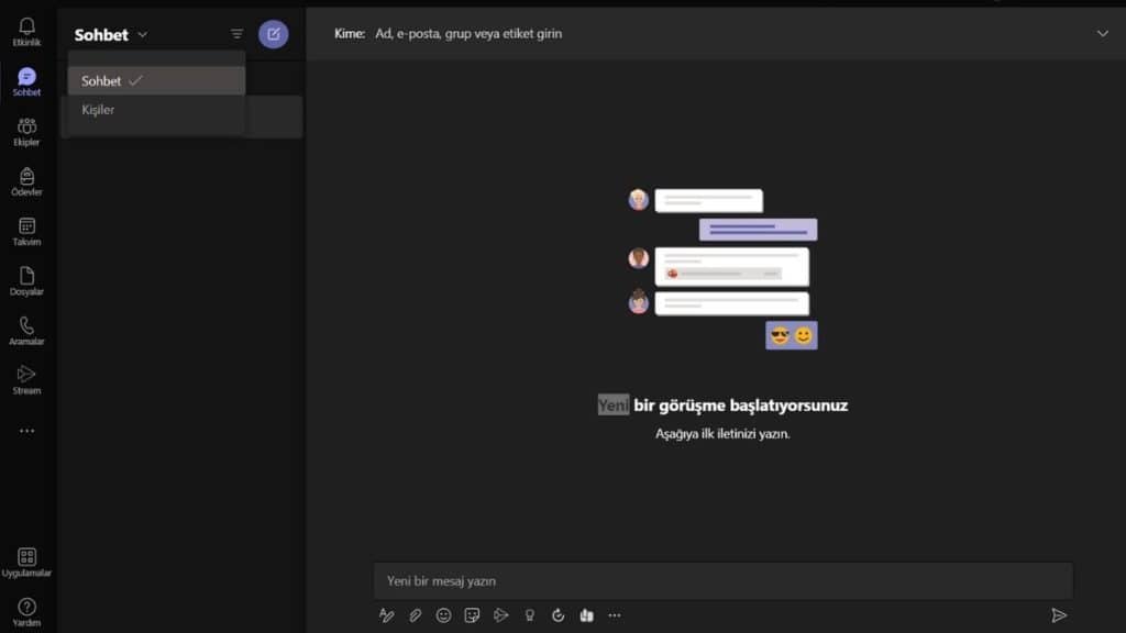 Microsoft-teams-sohbet