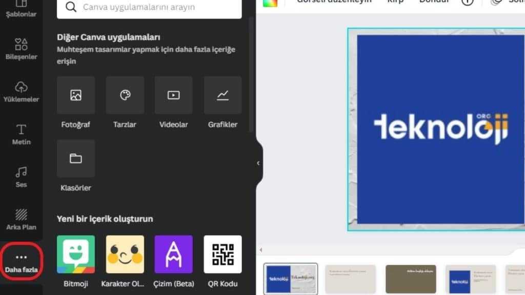 Canva ile Slayt Nasıl Yapılır - 8