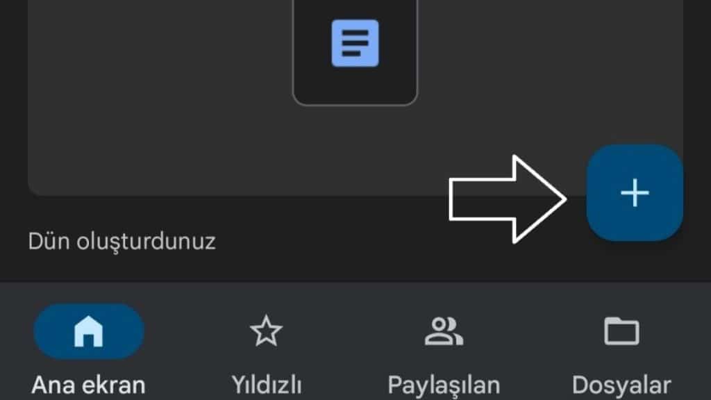 Google Drive ile PDF Oluşturma