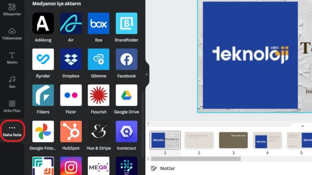 Canva ile Slayt Nasıl Yapılır - 6
