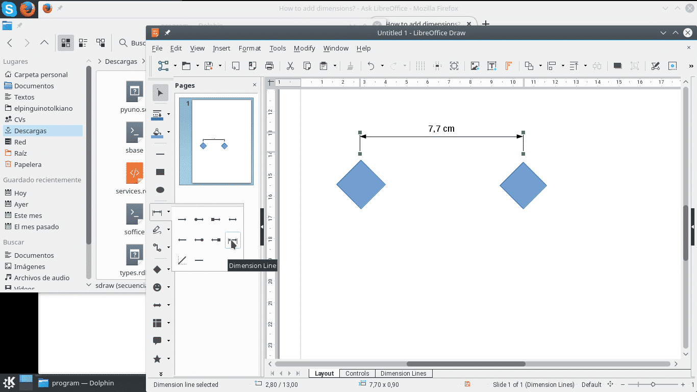 Как обрезать рисунок в libreoffice draw