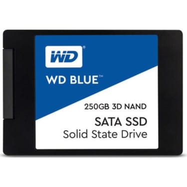 WD Blue 250 GB 530-560MB/s 2.5" SATA 3.0 SSD (WDS250G2B0A )