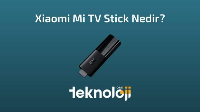 Xiaomi Mi TV Stick Nedir